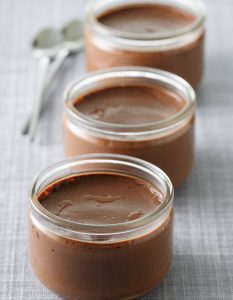 Crème au chocolat peu calorique